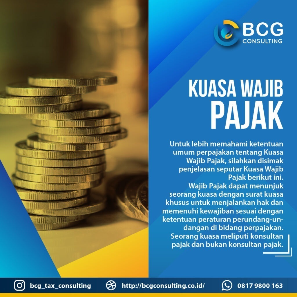 Kuasa Wajib Pajak 1